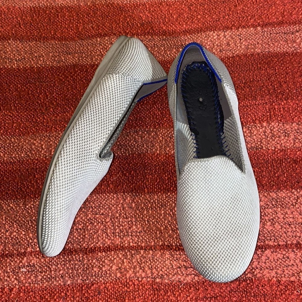ROTHYS LOAFER OATMEAL SZ 6.5 NO INSOLES